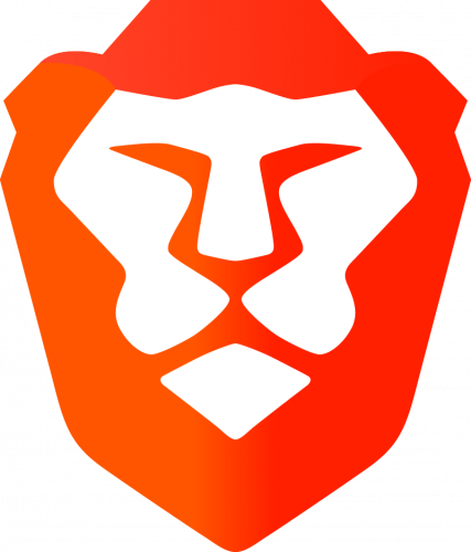 brave browser brand logo, orange logo, brave browser logo free png