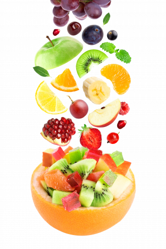 Falling variety of fruits illustration, Fruit salad Berry Freshfel Europe Food, Falling fruit, natural Foods, dried Fruits free png