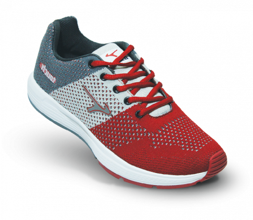 men sneakers, women sneakers, casual shoes in red grey and white color