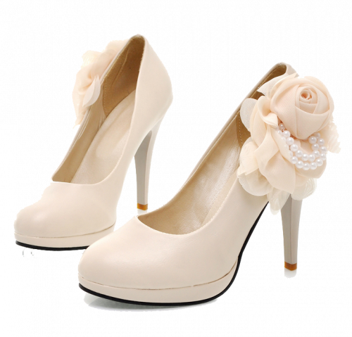 women party wear casual shoes, women shoes, casual shoes cream transparent png