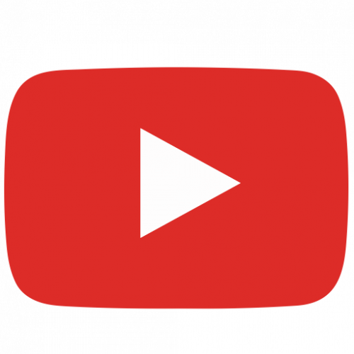 youtube red fill logo icon transparent png